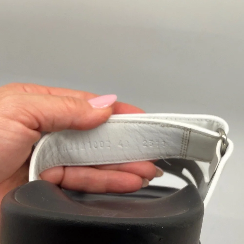 Hermes Black and White Women's Sandals - Picture 11 of 17